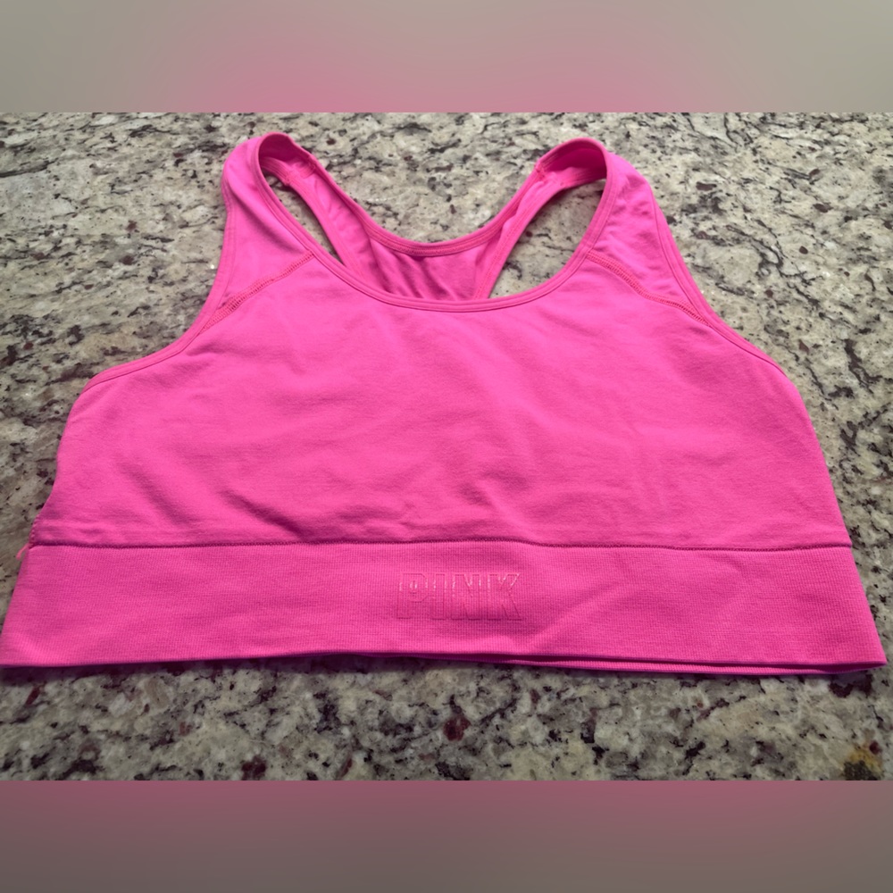 PINK pink sports bra